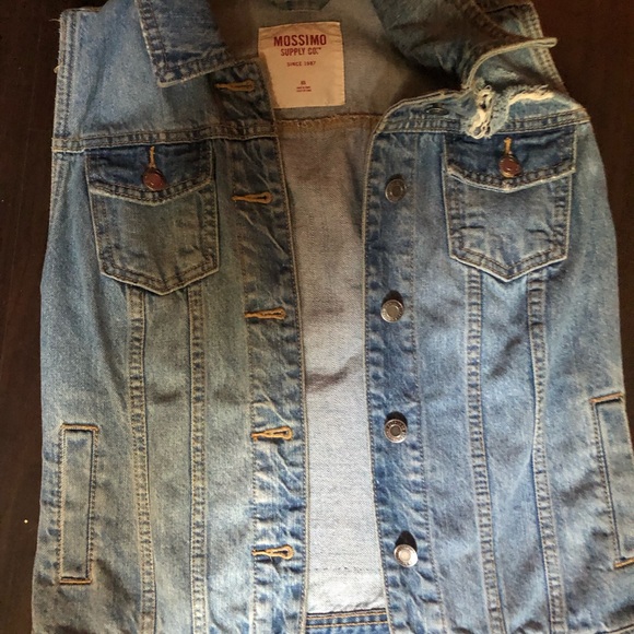 Ladies biker denim vest - Picture 2 of 3